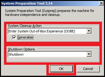 system preparation tool
