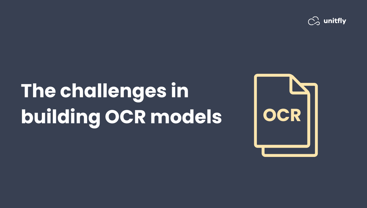 Challenges of OCR models feature