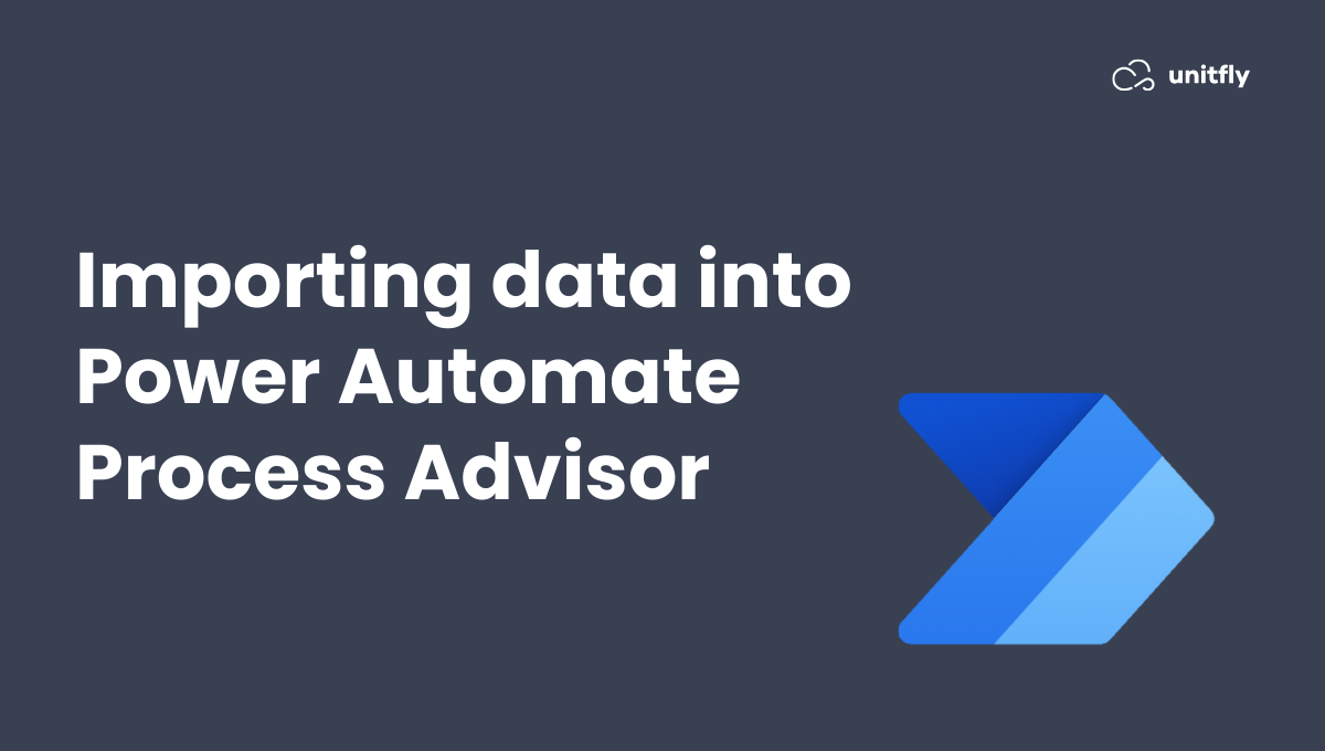 Import data into Process Advisor feature