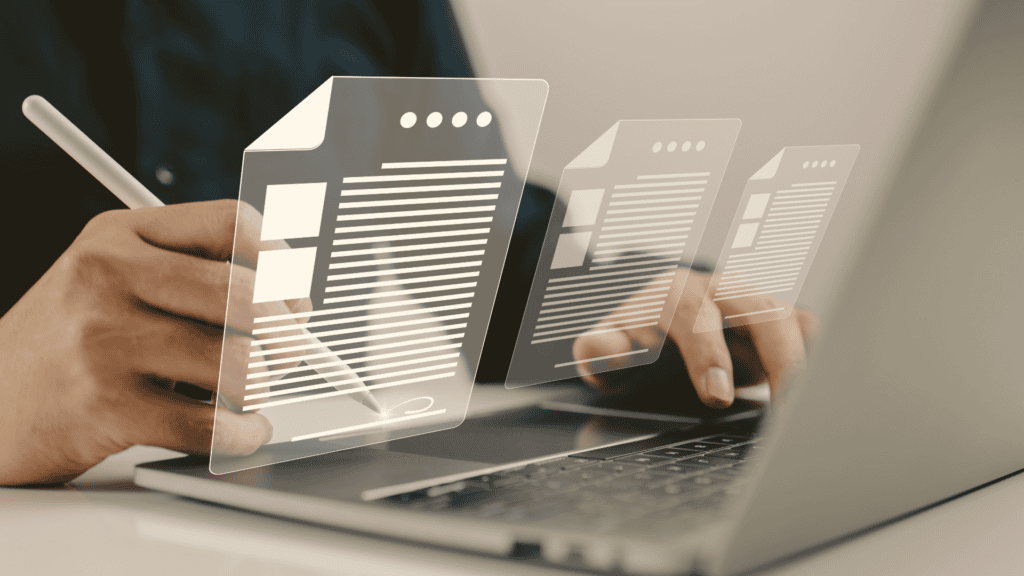 Contracts management digitalization