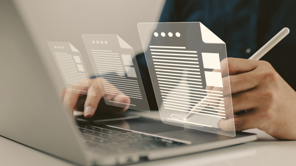 Contracts management digitalization