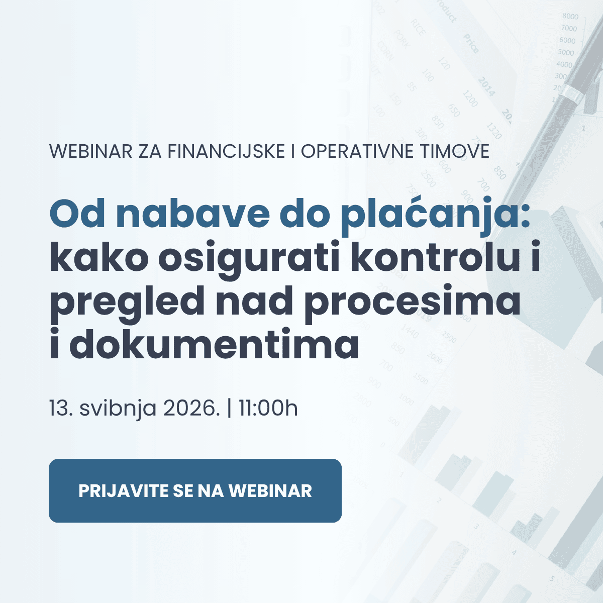 Prijavi se na webinar "Od nabave do plaćanja"