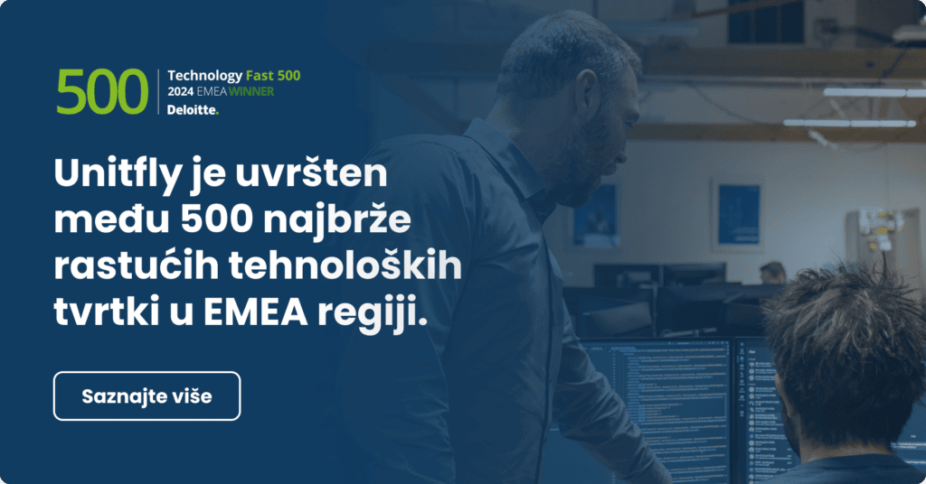 Unitfly uvršten na Deloitte Fast 500 ljestvicu za EMEA regiju
