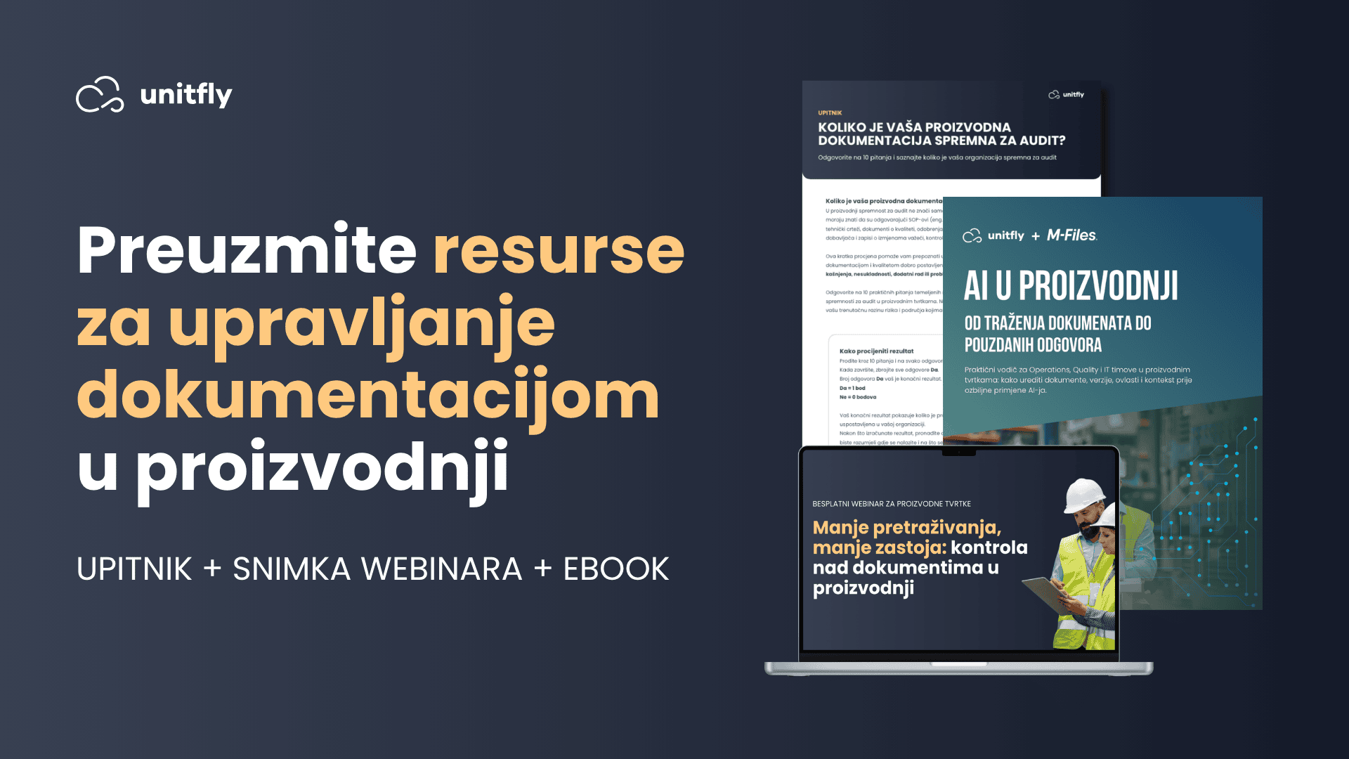 Preuzmite resurse za upravljanje dokumentacijom u proizvodnji